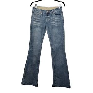One Tuff Babe Women's Blue Wash Bootcut Jeans